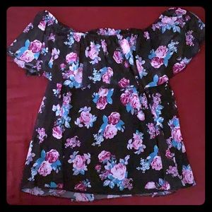 Off the shoulder blouse